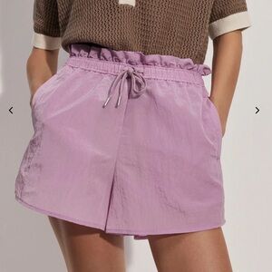 Varley High-Rise Nylon shorts
